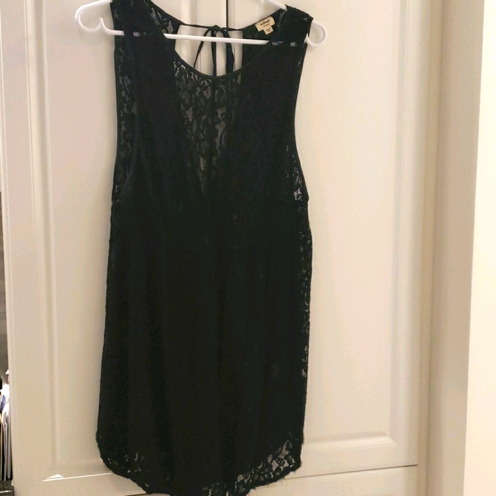 Wilfred Lace Black Dress